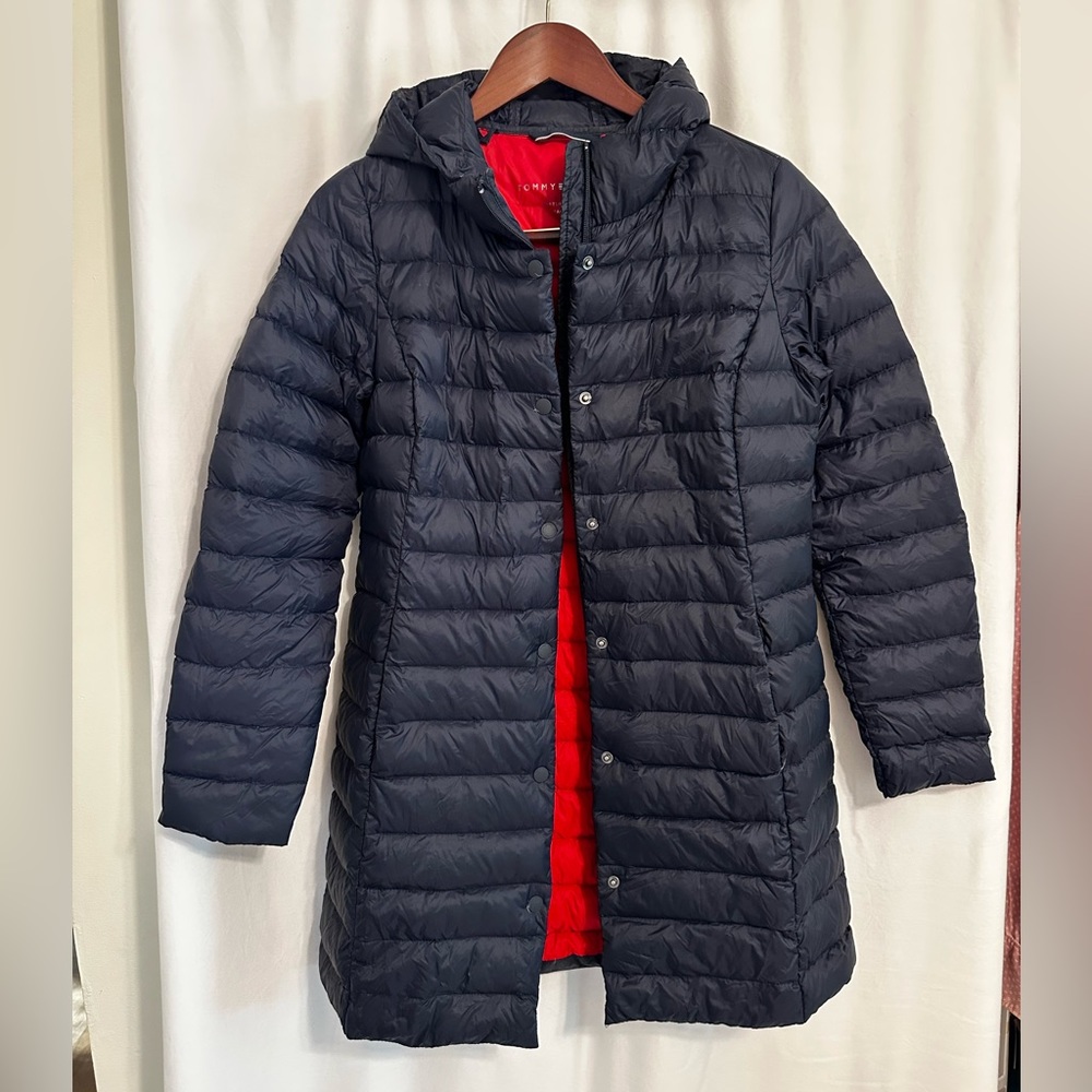 Tommy Hilfiger Puffer Down Jacket / Packable / Sz S